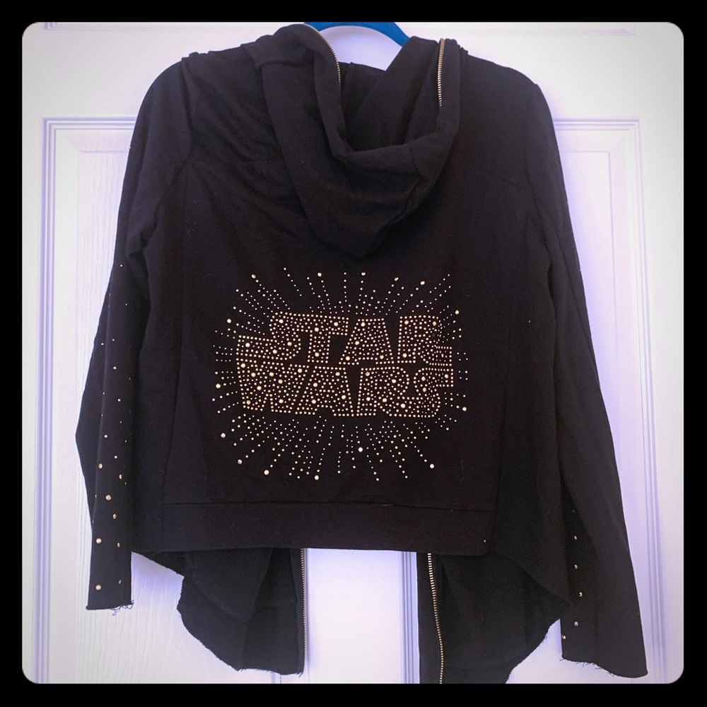 Ltd Ed Lrg Rock&Republic studded Star Wars hoodie